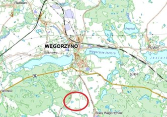 działka na sprzedaż - Węgorzyno (gw), Stare Węgorzynko
