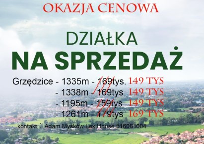działka na sprzedaż - Stargard (gw), Grzędzice